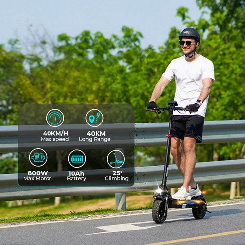 iScooter iX3 Folding Electric Scooter Pneumatic Tires 800W iScooter iX3 Folding Electric Scooter Pneumatic Tires 800W